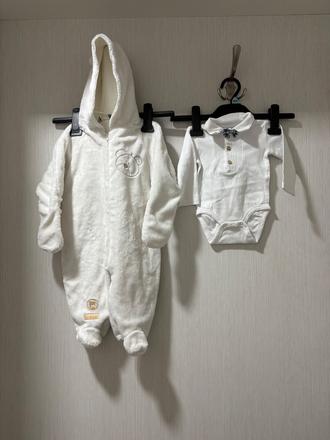 Chlapčenská kombinéza a body, pepco,68