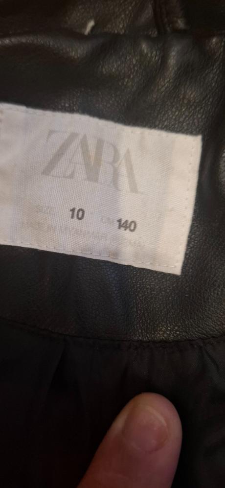 Kožená bunda, zara,140