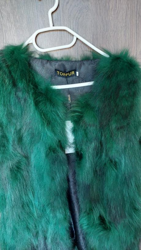 Kožušinová vesta líška, m / s