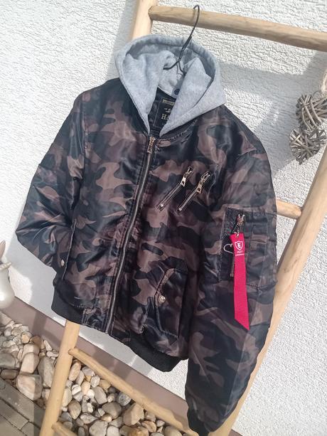 Bunda h&s paris army-bomber s postovnym, 152