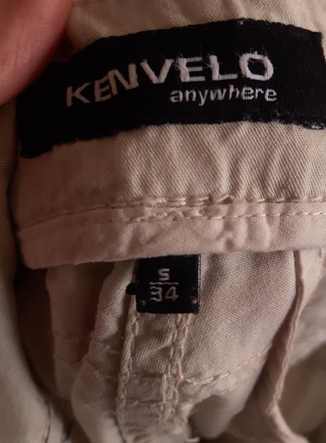 Dámske bledé športové nohavice s bočnými vreckami, kenvelo,s