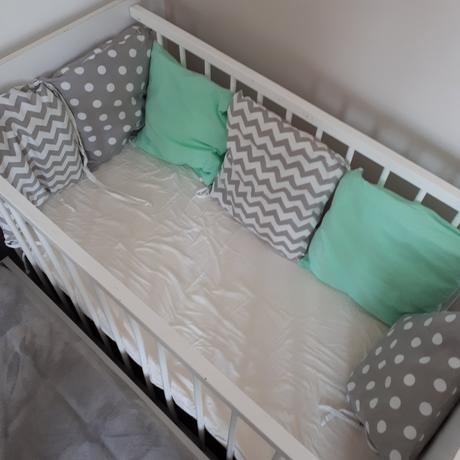 Suprava do postielky - vankusovy mantinel, šírka (cm): 35