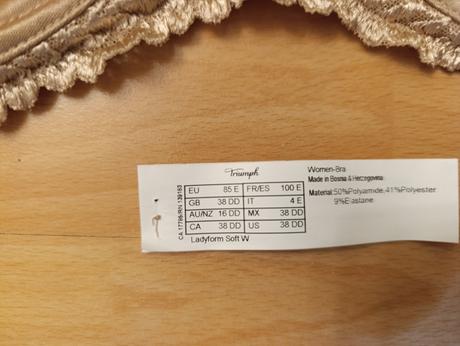 Podprsenka minimizer, triumph,85f