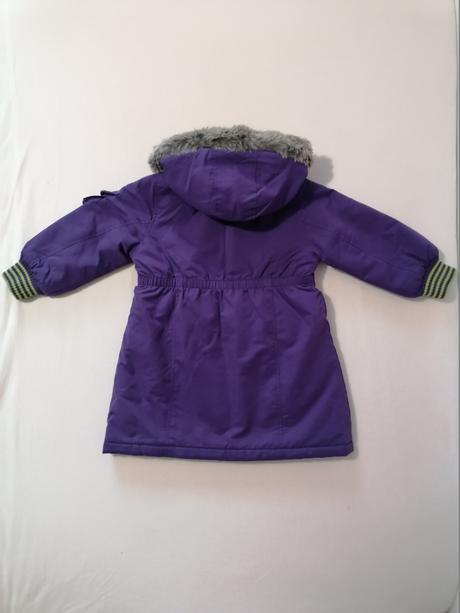 Zimna predlzena bunda fialova, 98