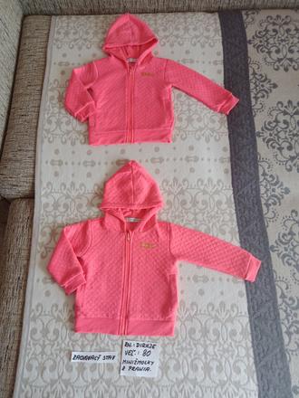 Dievčenské mikiny zn.dirkje veľ.80, dirkje,80