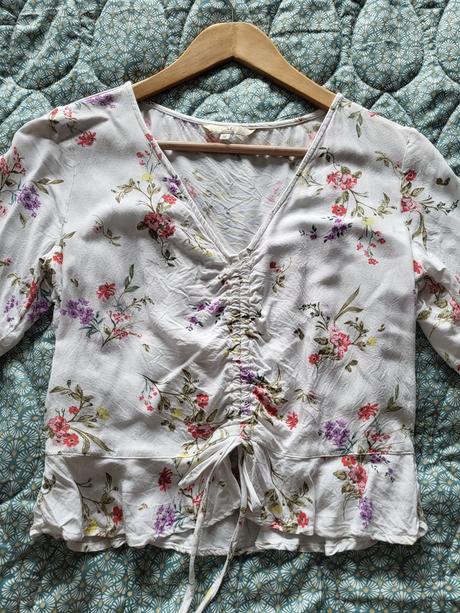 Letná kratšia blúzka, clockhouse,36