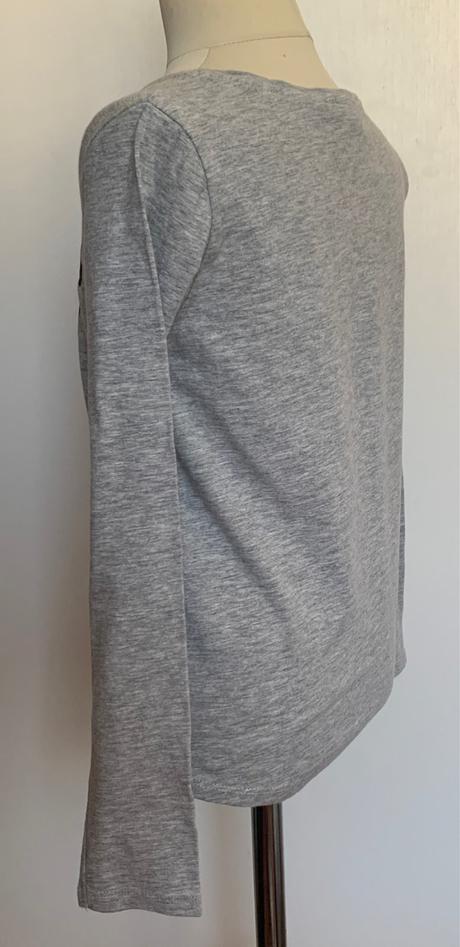 H&m šedé tričko s minnie mouse, h&m,134