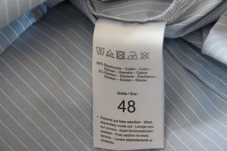Bledo modrá bavlnená košeľa, xxxl, xxxl