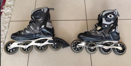 Pánske inline korčule rollerblate fitness crossfir, rollerblade,44