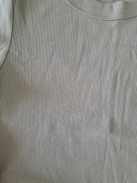 Rebrované tricko, h&m,s