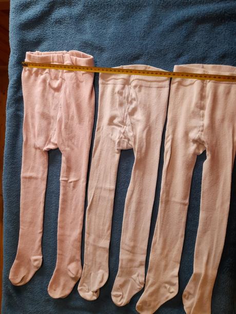 Pančušky 3 ks - predaj spolu, h&m,98