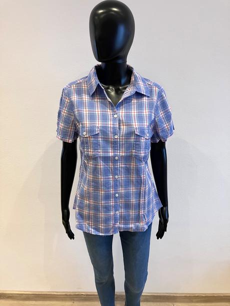 Dámska kockovaná košeľa h&m,veľk.44, h&m,l