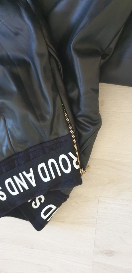 Zateplené kožené nohavice č.36, 36