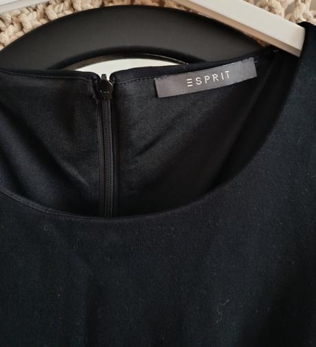 Čierne obtiahnuté šaty esprit, esprit,m
