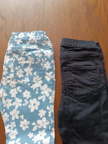 Džegíny a nohavice, h&m,116