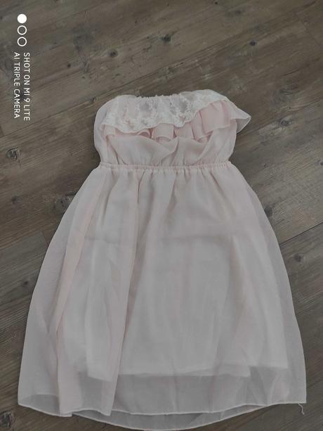 Bledunko ruzove minisaty, xs