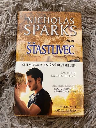 Bestseller šťastlivec nicholas sparks,