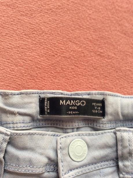 Dievcenske skinny rifle, mango,128