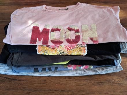 Balík tričiek s dlhým rukávom 146/152, 140–152