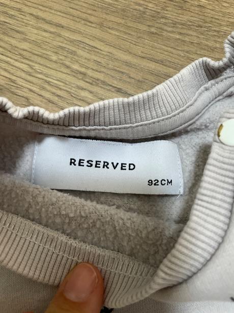 Mikina reserved ceresne, reserved,92