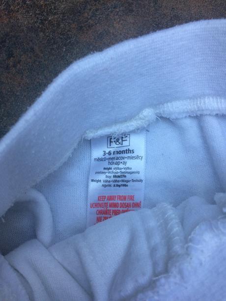 Fantastické teplučké nohavice top stav, f&f,68