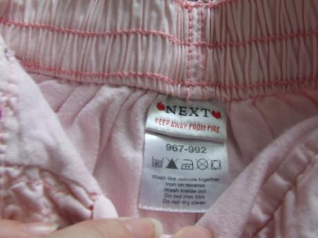 Nextové nohavice 6-9mesiacov, next,92