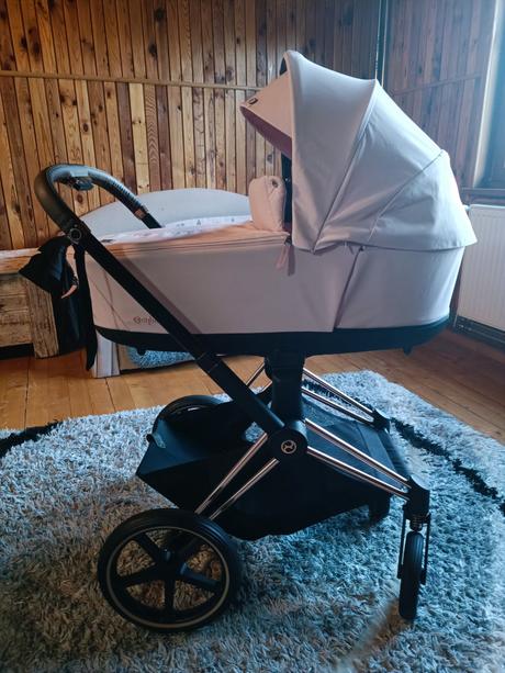 Cybex priam 4.0 pink peach, cybex,cybex priam 4