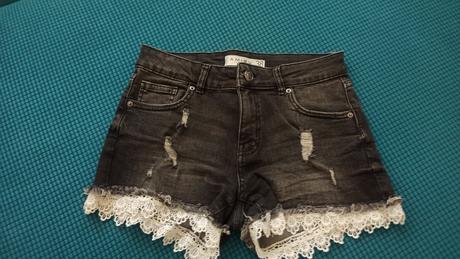 Krátke riflové nohavice, amisu,38