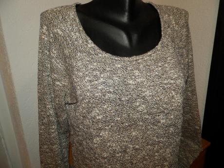 Next melírovaný sveter 2v1 xl, next,xl