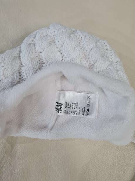 Teplá čiapka pre bábätko, h&m,68