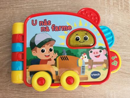 Interaktívna knižka vtech u nás na farme, 