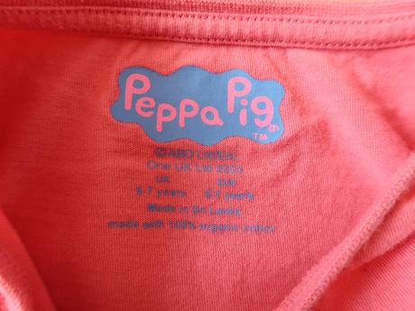 4x dievčenské tričko 122 (6-7r.) - peppa pig, dopodopo,122