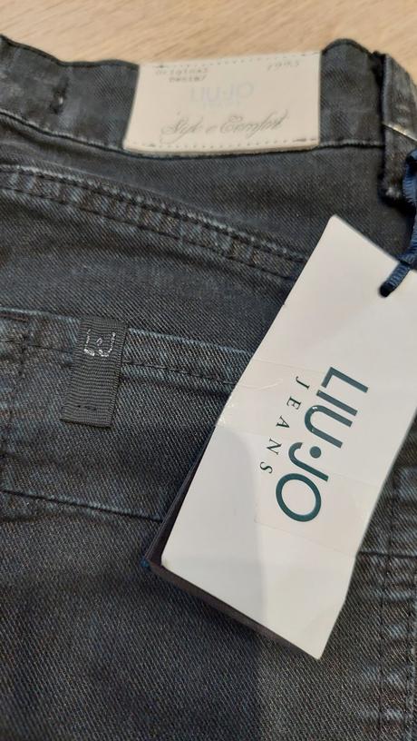 Čierne dámske rifle liujo, liu jo,m