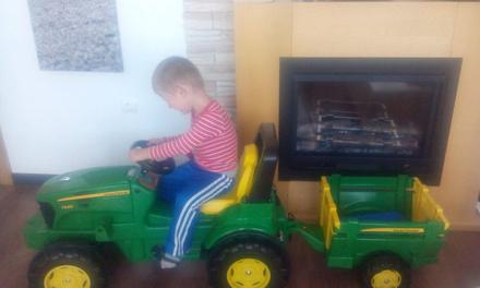 Šlapaci traktor john deere,