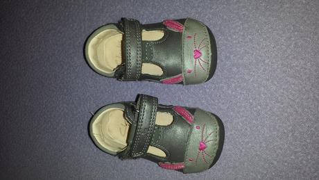 Krasne topanocky, clarks,17