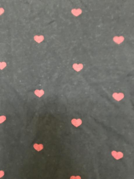 Tričko so srdiečkami, reserved,m