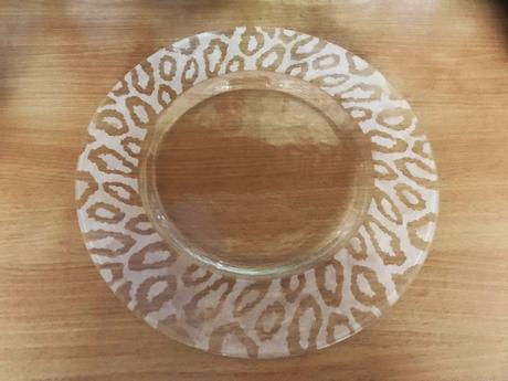 Starý vianočný veľký podnos, 