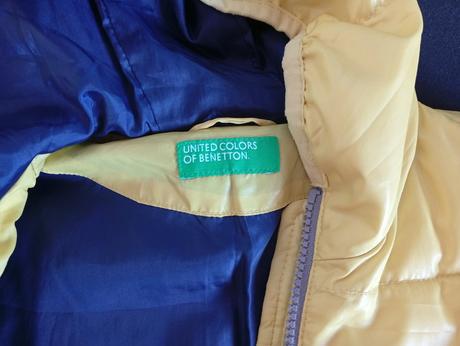 Kvalitna zimná bunda, benetton,110