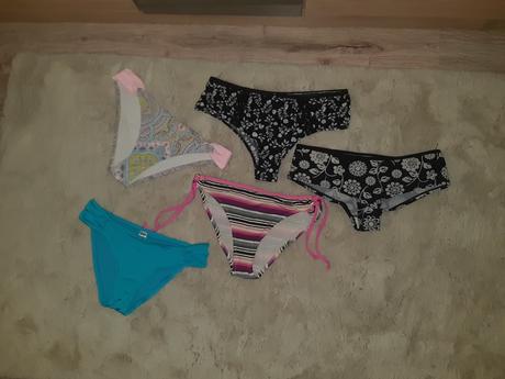 5x plavky spodok, s
