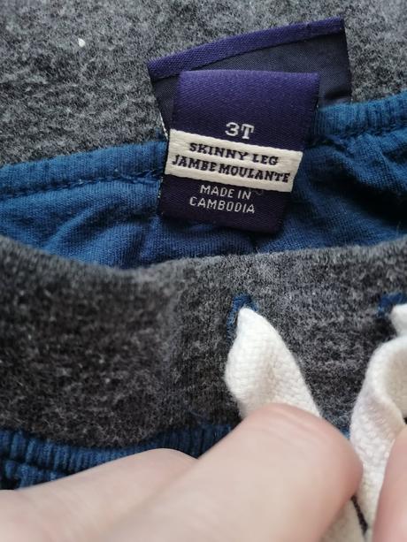 Podšité nohavice, rifle - 98/104, f&f,104