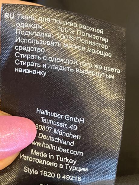 Dámske vzorované šaty hallhuber (40), l