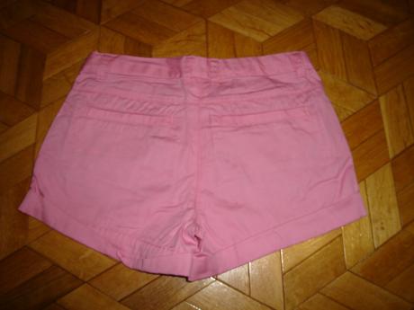 Ružové šortky veľ. 10 rokov, next,140