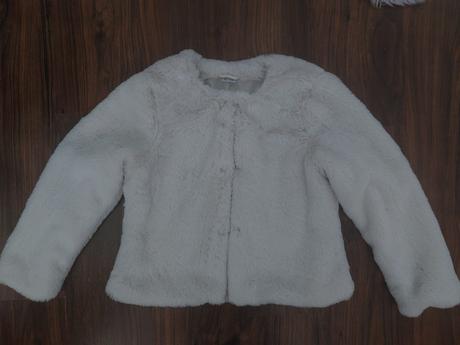 Dievčenský kabátik kožušinový, 152