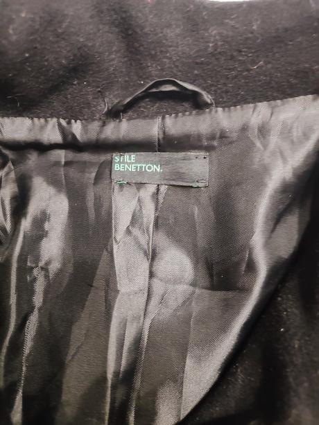 Kabát, benetton,40