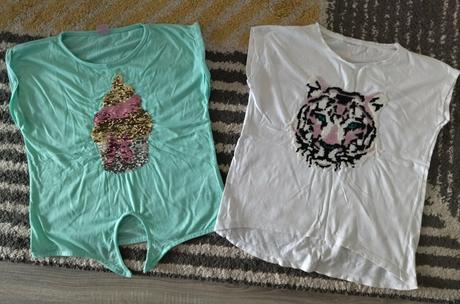 Tričká s flitrami 146/152, 146