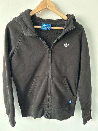 Adidas čierna mikina na zips, adidas,38