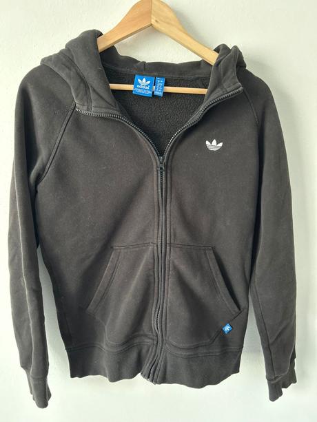 Adidas čierna mikina na zips, adidas,38