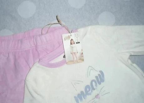 Velúrové pyžamo na 2 roky, 86 / 92 / 98