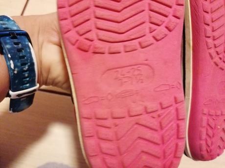 Gumené sandálky ako kroksové 24/25, 25