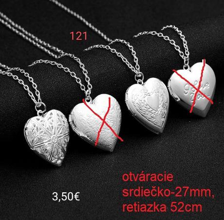 Náramky, retiazky, náušnice-ceny viď foto,